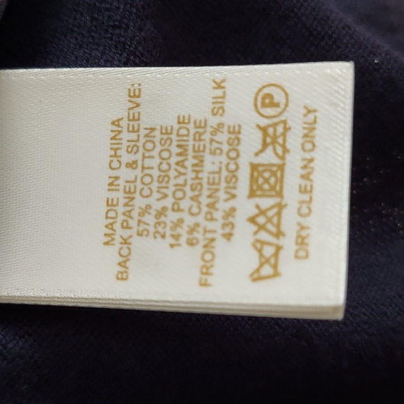 Kate Spade Head in the Clouds Hot Air Balloon Sweater Size Large Blue Multicolor - Picture 11 of 16